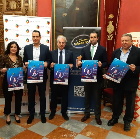 ©Ayto.Granada: El Ayuntamiento organiza el prximo viernes 20 de diciembre, la 28 edicin de la Carrera Nocturna de disfraces